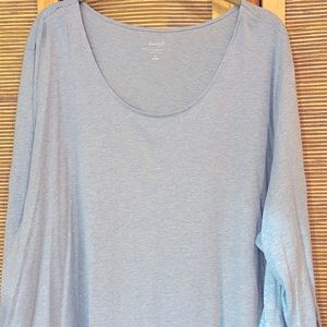 Woman’s plus size Pure Jill asymmetrical tunic